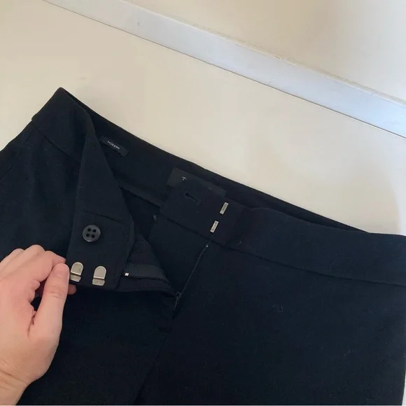 Talbots Everyday Stretch Womens Black Pants Size 4 - Picture 5 of 6